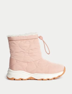 Kids’ Freshfeet™ Quilted Ankle Boots (4 Small - 13 Small)