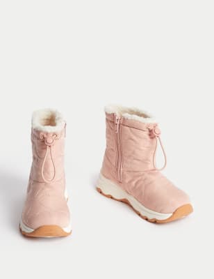 Kids’ Freshfeet™ Quilted Ankle Boots (4 Small - 13 Small)