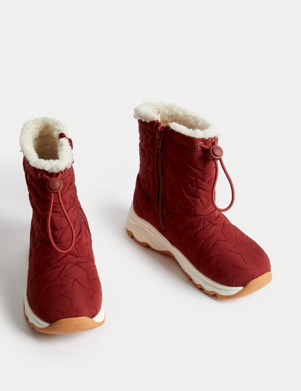 Kids’ Freshfeet™ Quilted Ankle Boots (4 Small - 13 Small) image 2
