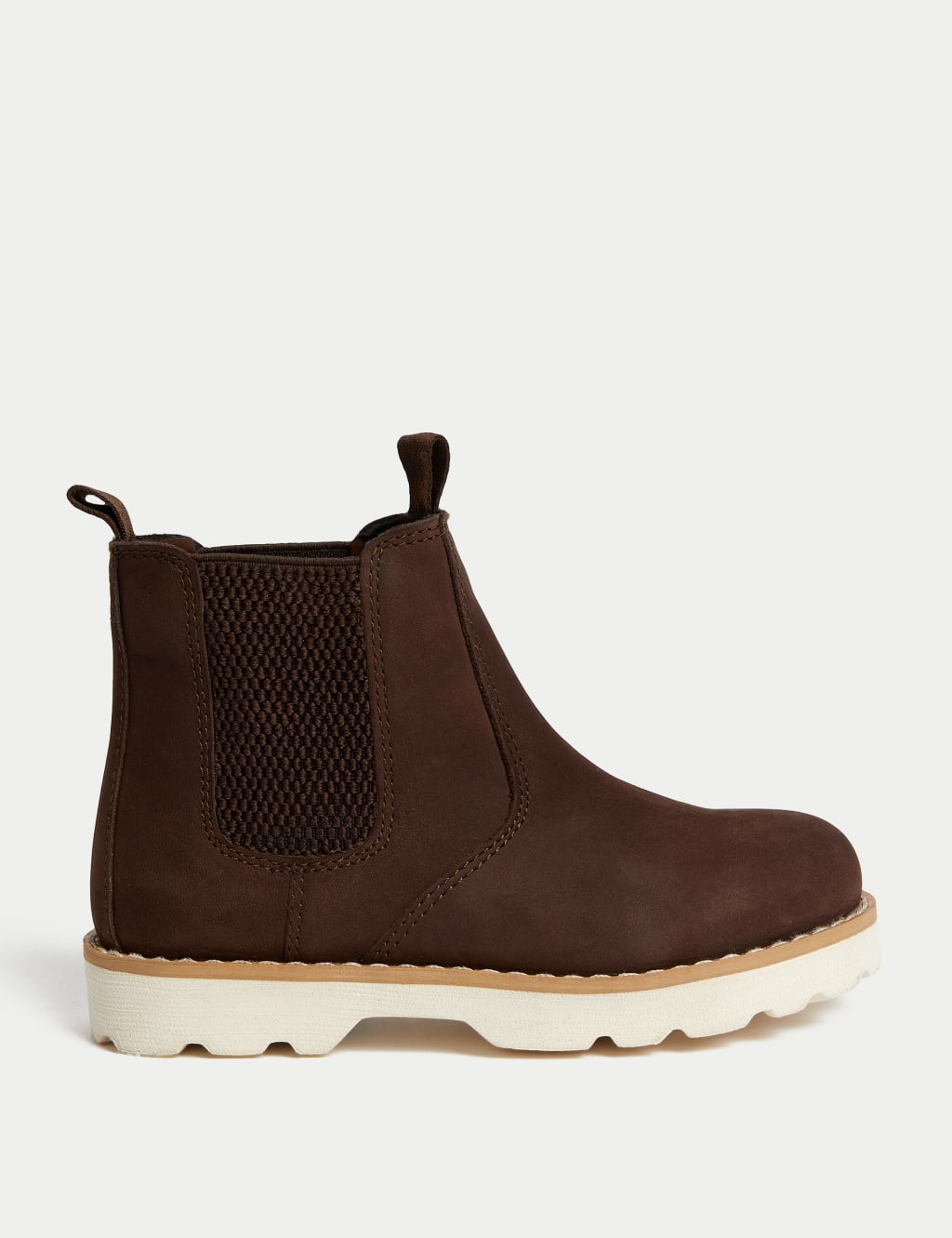 Kids' Leather Freshfeet™ Chelsea Boots (4 Small - 6 Large) image 1