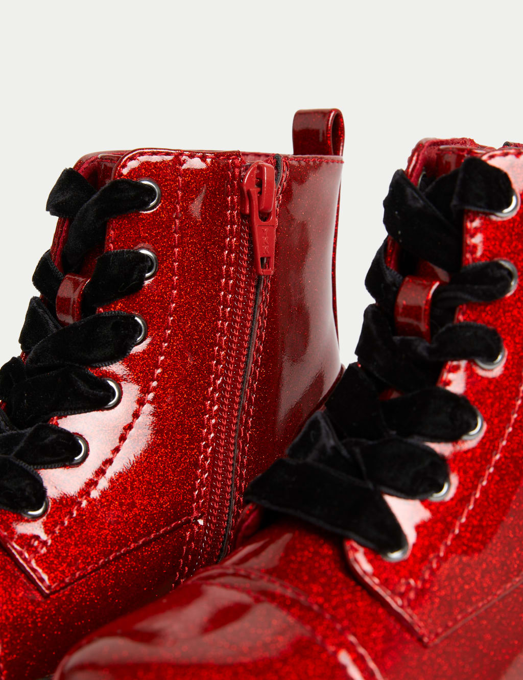 Kids' Freshfeet™ Glitter Ankle Boots (4 Small - 13 Small) image 3
