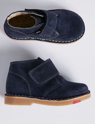 Kids' Suede Ankle Boots with Walkmates™ | M&S