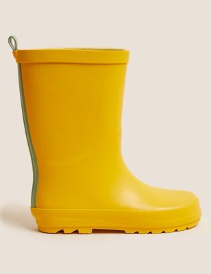 

Girls M&S Collection Kids' Plain Welly Boots (4 Small - 13 Small) - Yellow, Yellow