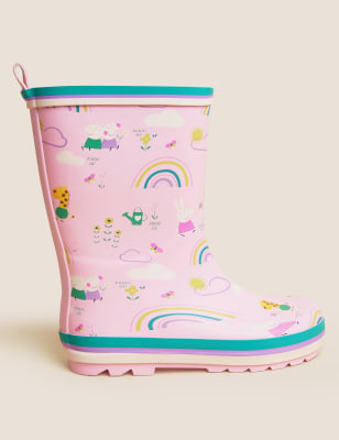 

Girls M&S Collection Kids' Peppa Pig™ Wellies (4 Small - 12 Small) - Pink Mix, Pink Mix