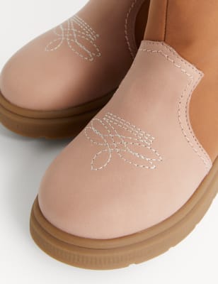 

M&S Collection Botas Chelsea infantiles de bloques de color (4 pequeño-13 pequeño) - Multi, Multi