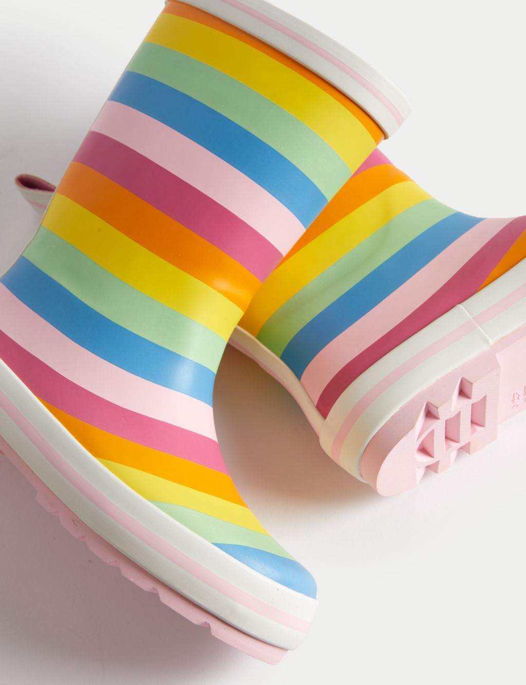 Kids' Striped Wellies (4 Small - 6 Large) image 3