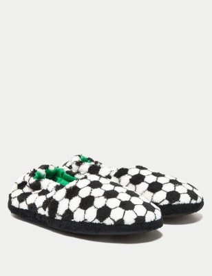 boys football slippers