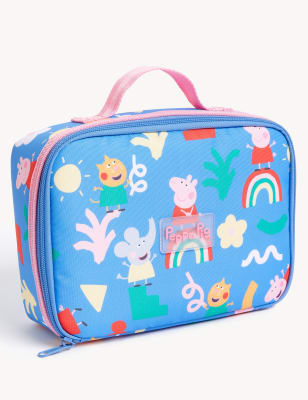 

Girls M&S Collection Kids' Peppa Pig™ Lightweight Lunch Box - Azure Blue, Azure Blue