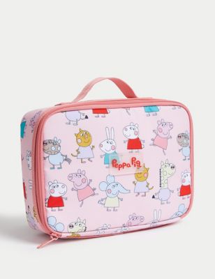 M&S Girls Peppa Pig Lunchbox - Pink, Pink
