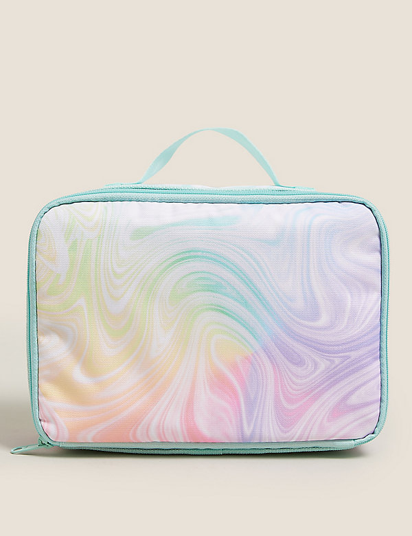 Kids' Marble Print Lunch Box