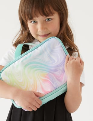 

Girls M&S Collection Kids' Marble Print Lunch Box - Multi, Multi