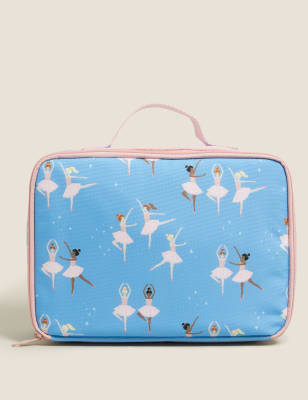 

Girls M&S Collection Kids' Ballet Print Lunch Box - Light Blue, Light Blue