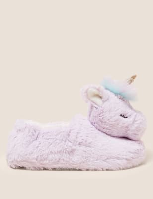 Childrens store unicorn slippers