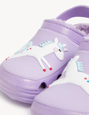 

Girls Kids' Unicorn Clogs (4 Small - 13 Small) - Lilac, Lilac