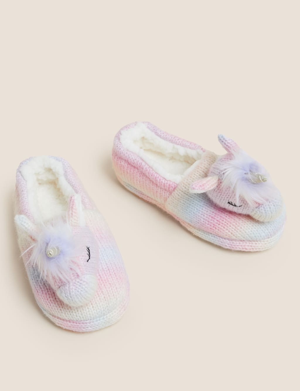 Kids' Unicorn Slippers (4 Small - 6 Large) image 2