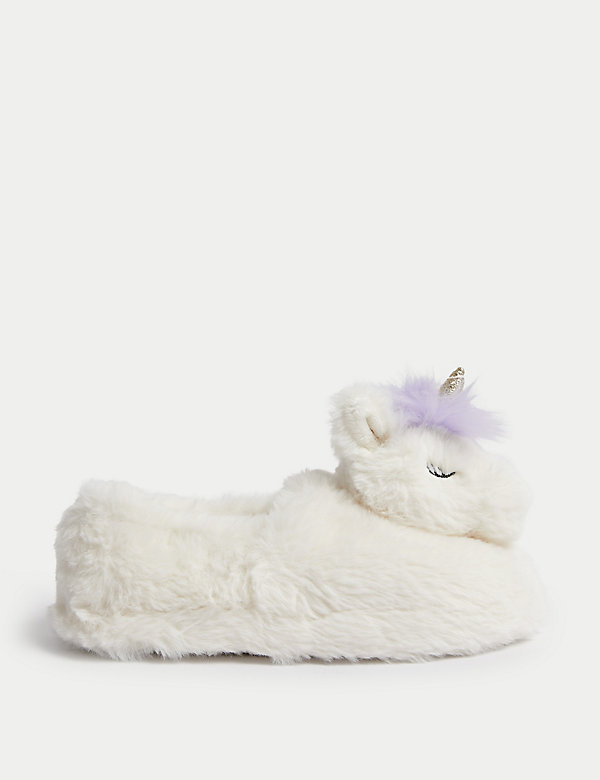 Kid's Unicorn Slippers (4 Small - 6 Large) - SK