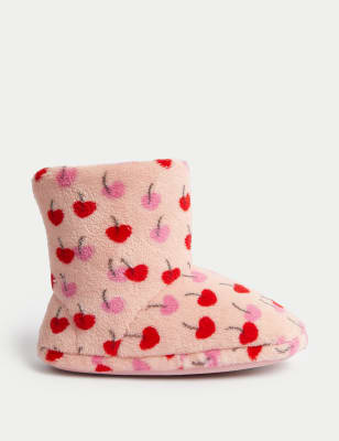 Kids' Cherry Slipper Boots (4 Small - 6 Large) - DE