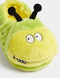 Kids' Colin The Caterpillar Slippers (4 Small - 6 Large)