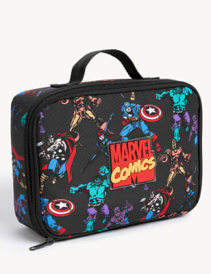 

Boys M&S Collection Kids' Marvel Superheroes™ Lunch Box - Black, Black