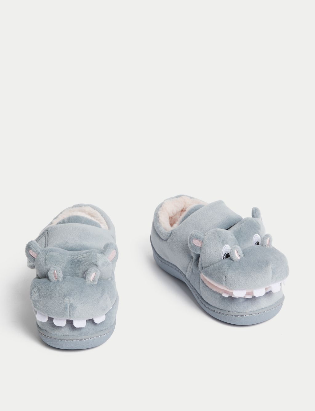 Kids' Riptape Hippo Slippers (4 Small - 12 Small) image 1
