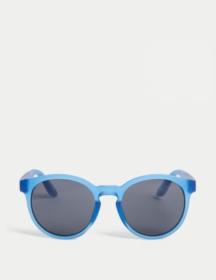 Kids' Plain Round Sunglasses  - NZ