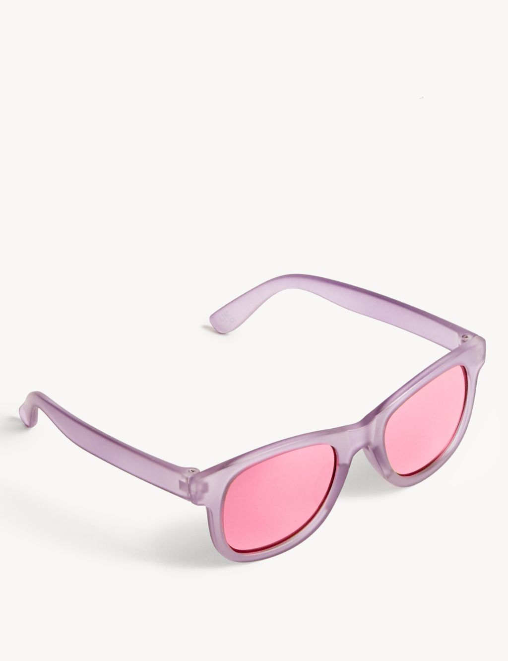 Kids' Recycled Plain Wayfarer Sunglasses image 2