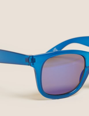 

M&S Collection Wayfarer-Sonnenbrille für Kinder - Blue, Blue