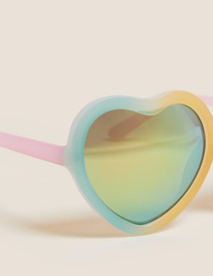 

Girls M&S Collection Kids' Heart Sunglasses - Multi, Multi