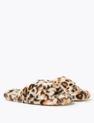 marks and spencer girls slippers