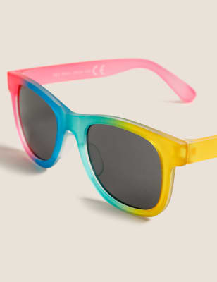 

Unisex,Boys,Girls M&S Collection Kids' Rainbow Wayfarer Sunglasses - Multi, Multi