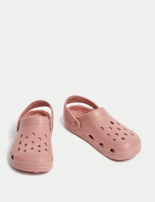 Kids' Faux Fur Lined Clogs (1 Large - 6 Large)