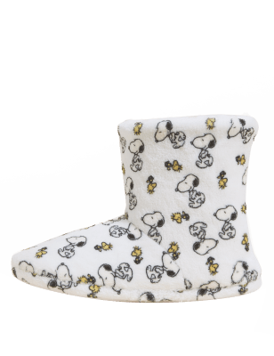 

M&S Collection Slipper-Stiefel mit Snoopy™-Motiv für Kinder (21,5-39,5) - Cream, Cream