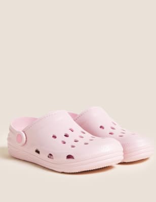 

Girls M&S Collection Kids' Borg Lined Clogs (13 Small - 6 Large) - Pink, Pink