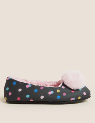 Joules pom pom discount slippers