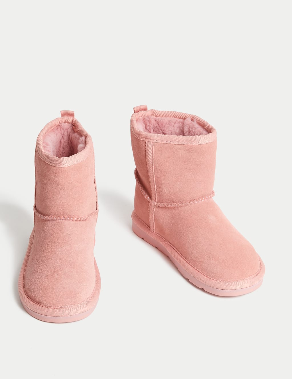 Kids' Suede Slipper Boots (4 Small - 7 Large) image 2