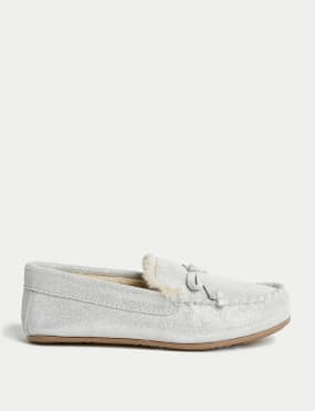 Girls sales slippers m&s