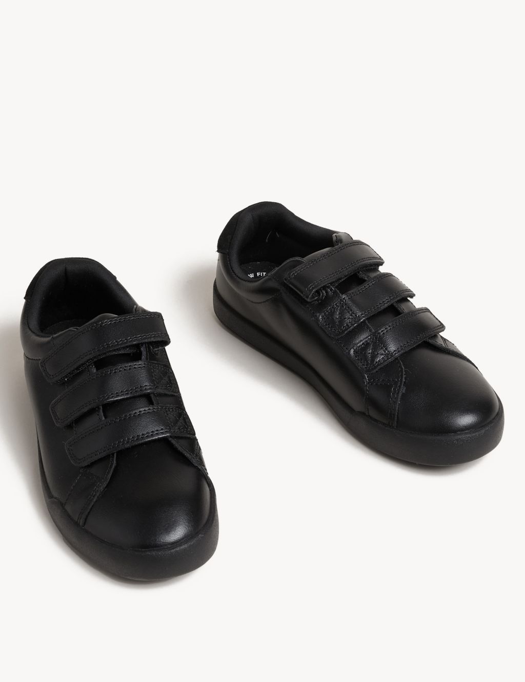 Kids' Leather Freshfeet™ School Shoes (2½ - 9 Large) image 2