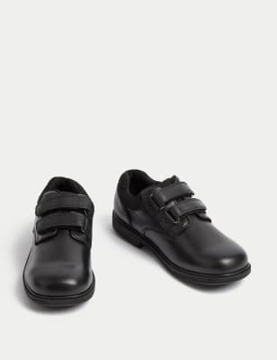 non leather school shoes