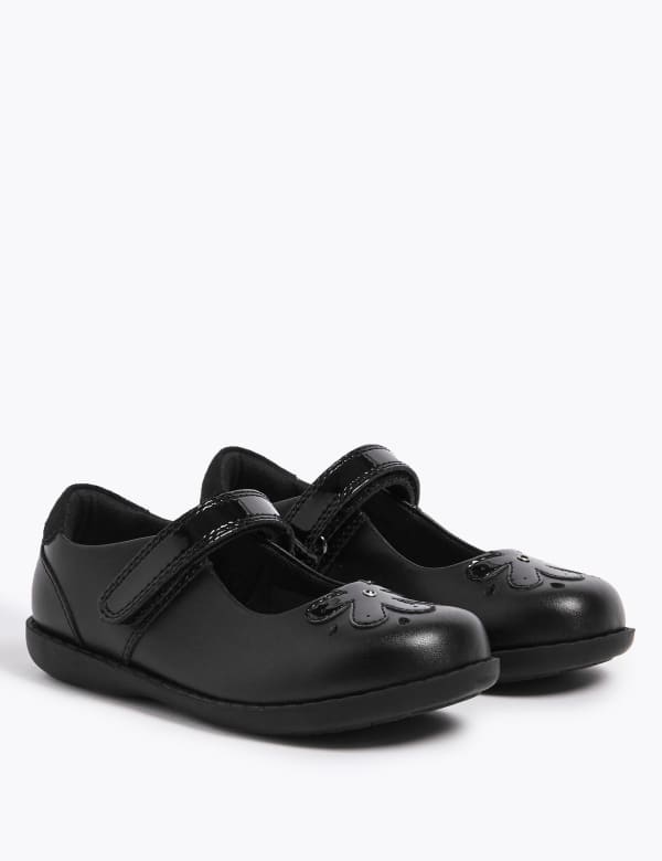 Kids’ Leather School Shoes (8 Small - 1 Large)