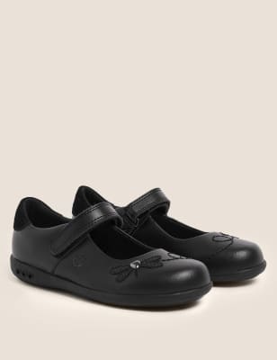 non leather school shoes