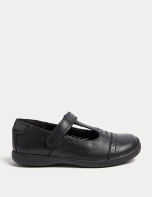 Kids black 2024 school shoes