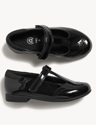 t bar girls school shoes