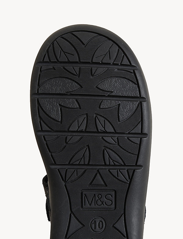 Kids' Leather Freshfeet™ School Shoes (8 Small - 2 Large) - MK
