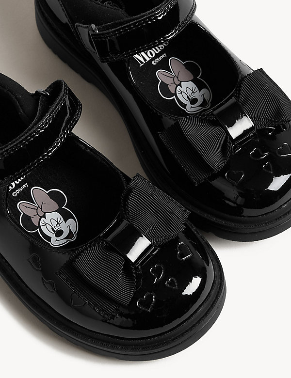 Kids' Leather Minnie Mouse™ School Shoes (8 Small - 2 Large) - BH