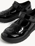 Zapatos infantiles escolares de piel de charol (8&nbsp;pequeño-2&nbsp;grande)