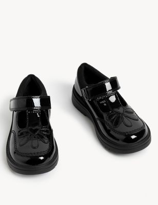 Kids' Patent Leather School Shoes (8 Small - 2 Large)