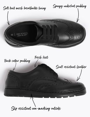 marks and spencer boys school shoes
