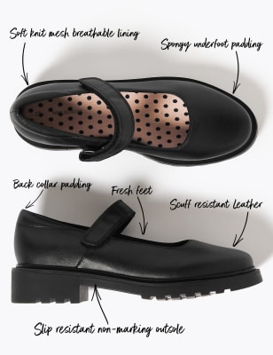 marks and spencer girls shoes
