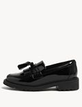 Kids' Leather Slip-on School Shoes (13 Small - 7 Large)