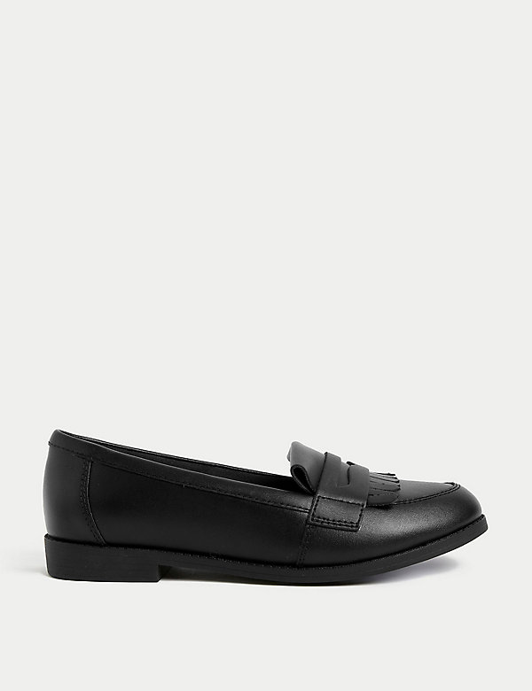 Kids' Leather Freshfeet™ School Loafers (13 Small - 7 Large) - AU